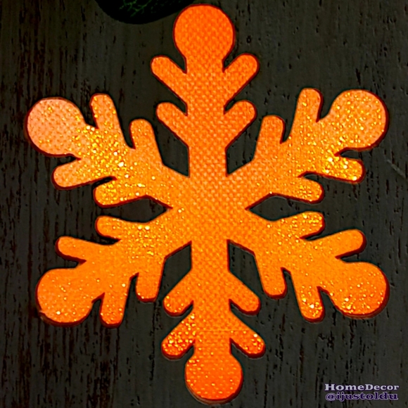 LED Wooden Candle Box with Snowflake & Forest Design | 5″×5″×5″ | Birch White - Picture 12 of 17